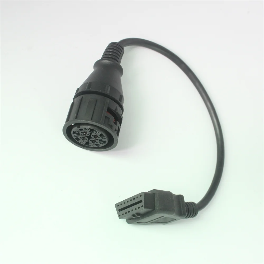 Acheheng Truck cables For Man 12Pin to OBD2 16Pin Female Connector DLC OBD OBDII for Man 12 PIN diagnostic Truck Cable