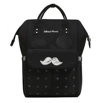 

Disney Diaper Bag Backpack For Moms Baby Bag Maternity For Baby Care Nappy Bag Travel Stroller USB Heating Send Free 1Piar Hooks