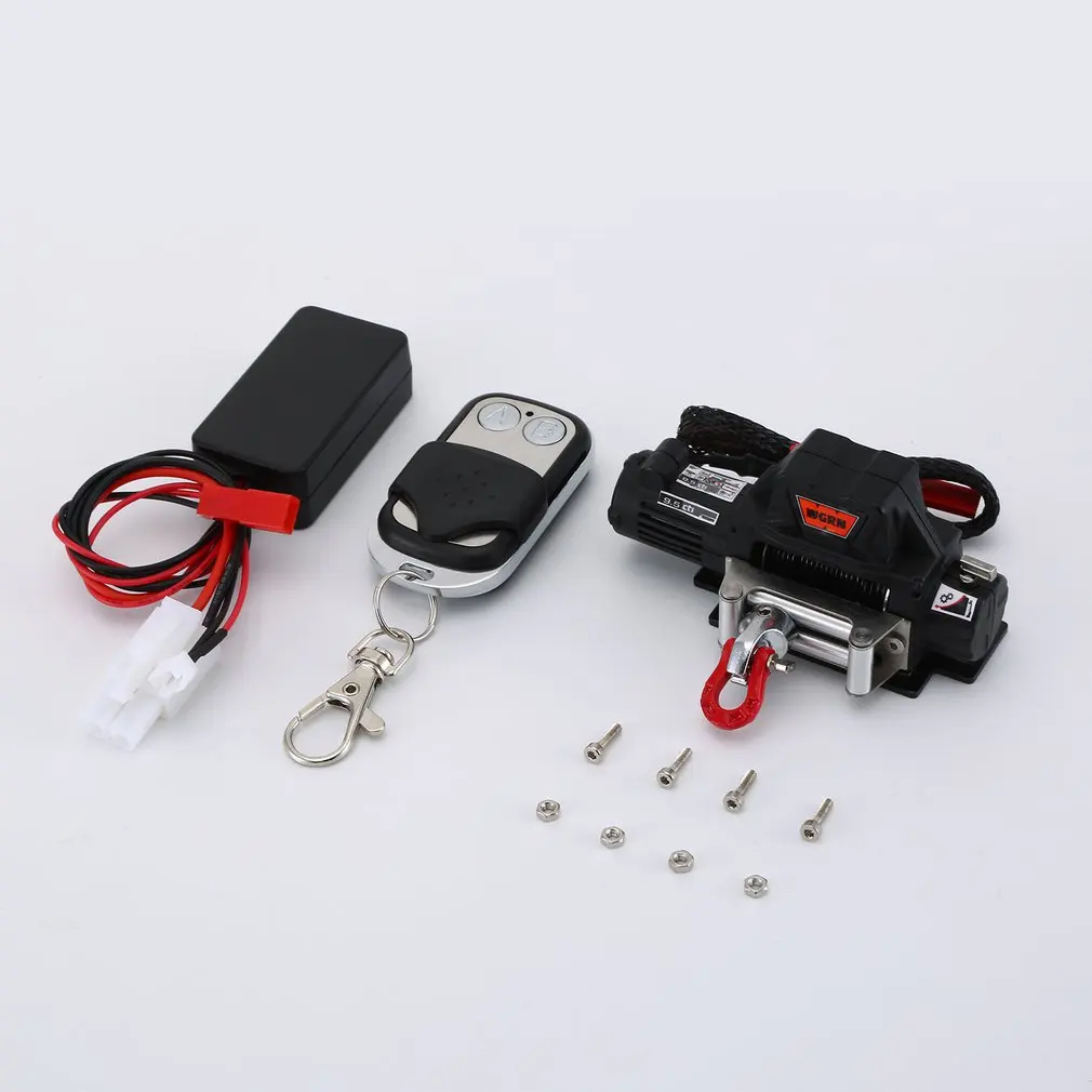 Récepteur de treuil automatique et télécommande sans fil B, pour voiture à chenilles axiale 1/10 RC SCX10 TRAXXAS TRX4 D90 TF2 Tamiya CC01