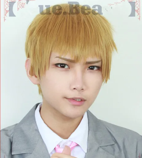 Wig Аниме Mob Psycho 100 Arataka Reigen Косплей Костюм ежедневный костюм униформа одежда на Хэллоуин, костюмы для мужчин взрослых на заказ - Цвет: Wig