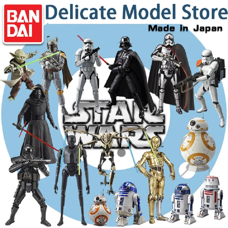 Bandai Сборная модель Звездные войны Дарт Вейдер генерал гривус белый солдат черный