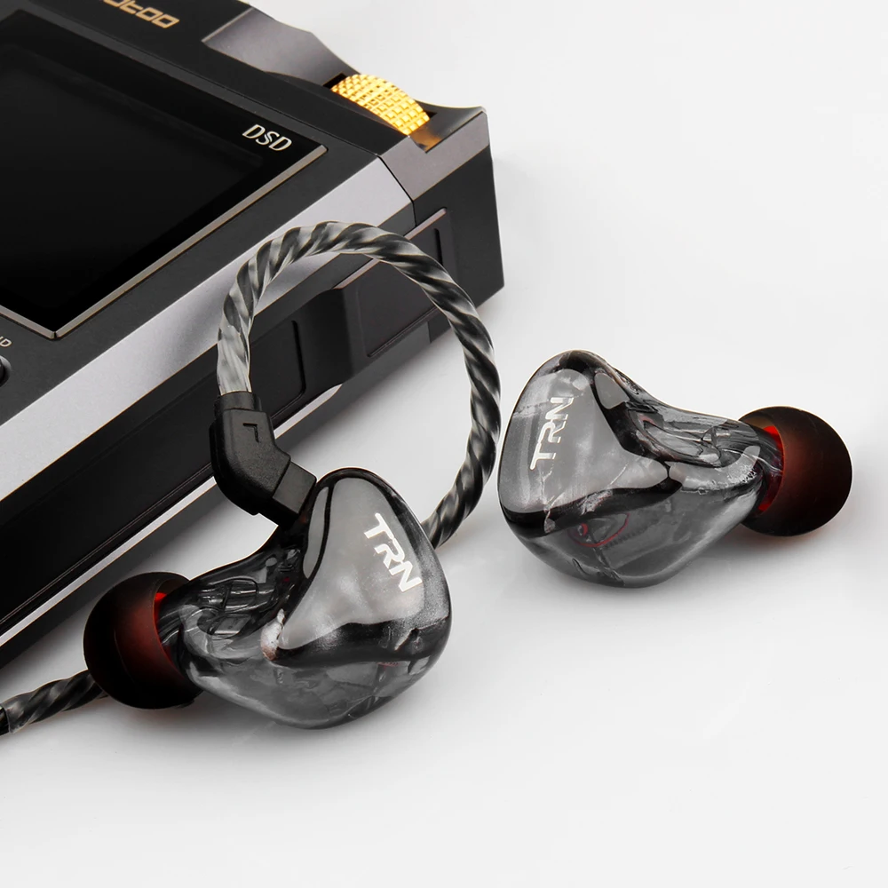TRN X6 6BA блок драйвера в ухо наушники IEM 6 сбалансированная арматура HIFI Спорт Бег