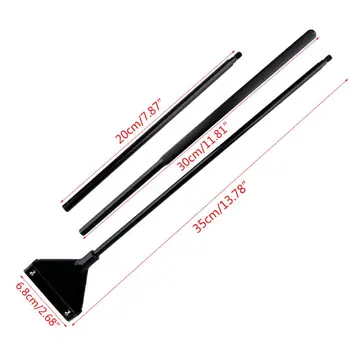 

1Set Aluminum Alloy Aquarium Algae Cutter Fish Tank Scraper Cleaner Removal Tool X4YE