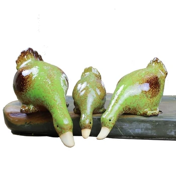 

Garden Balcony Courtyard Rockery Waterscape Fish Pond Tiny Scenery Landscaping Ceramics Duck Frog Fish Turtle Ornament Ornament