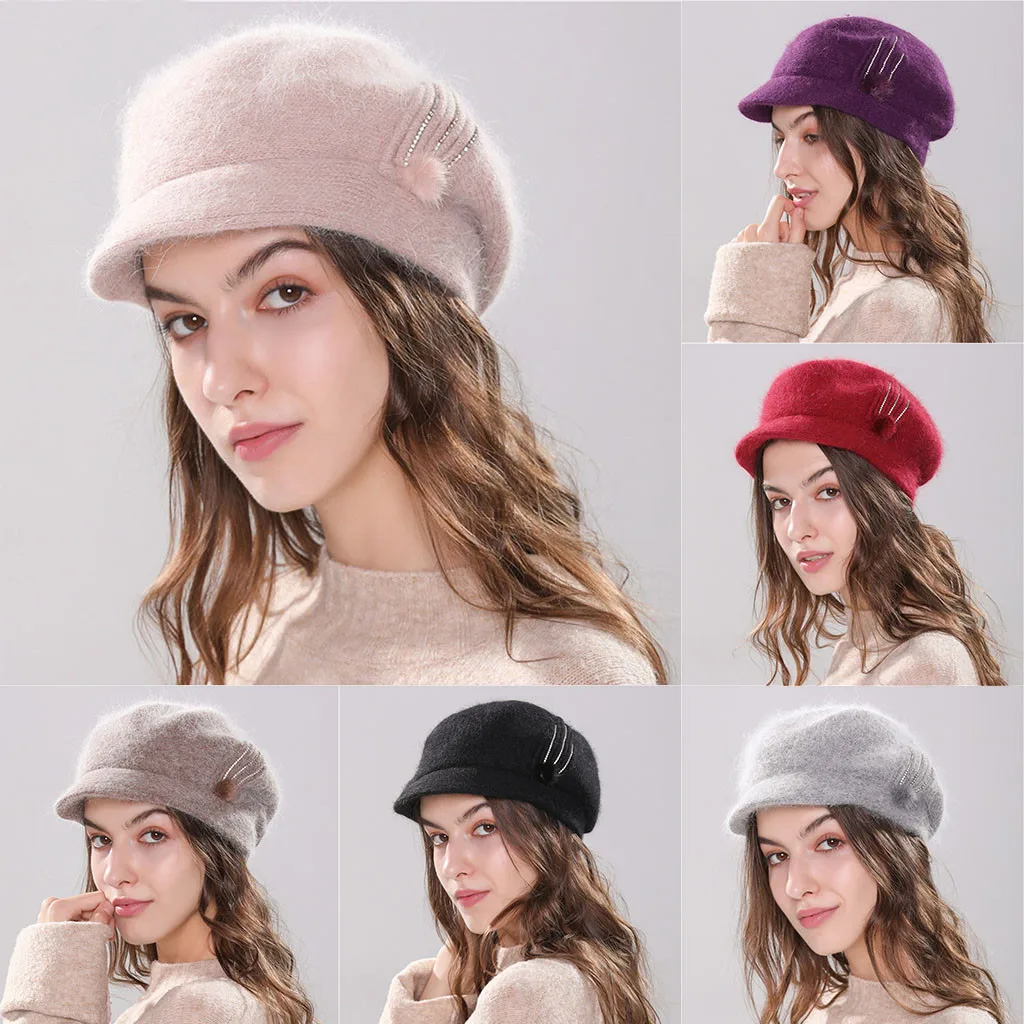 

Women Baggy Warm Crochet Winter Wool Knit Ski Beanie Skull Slouchy Caps Hat
