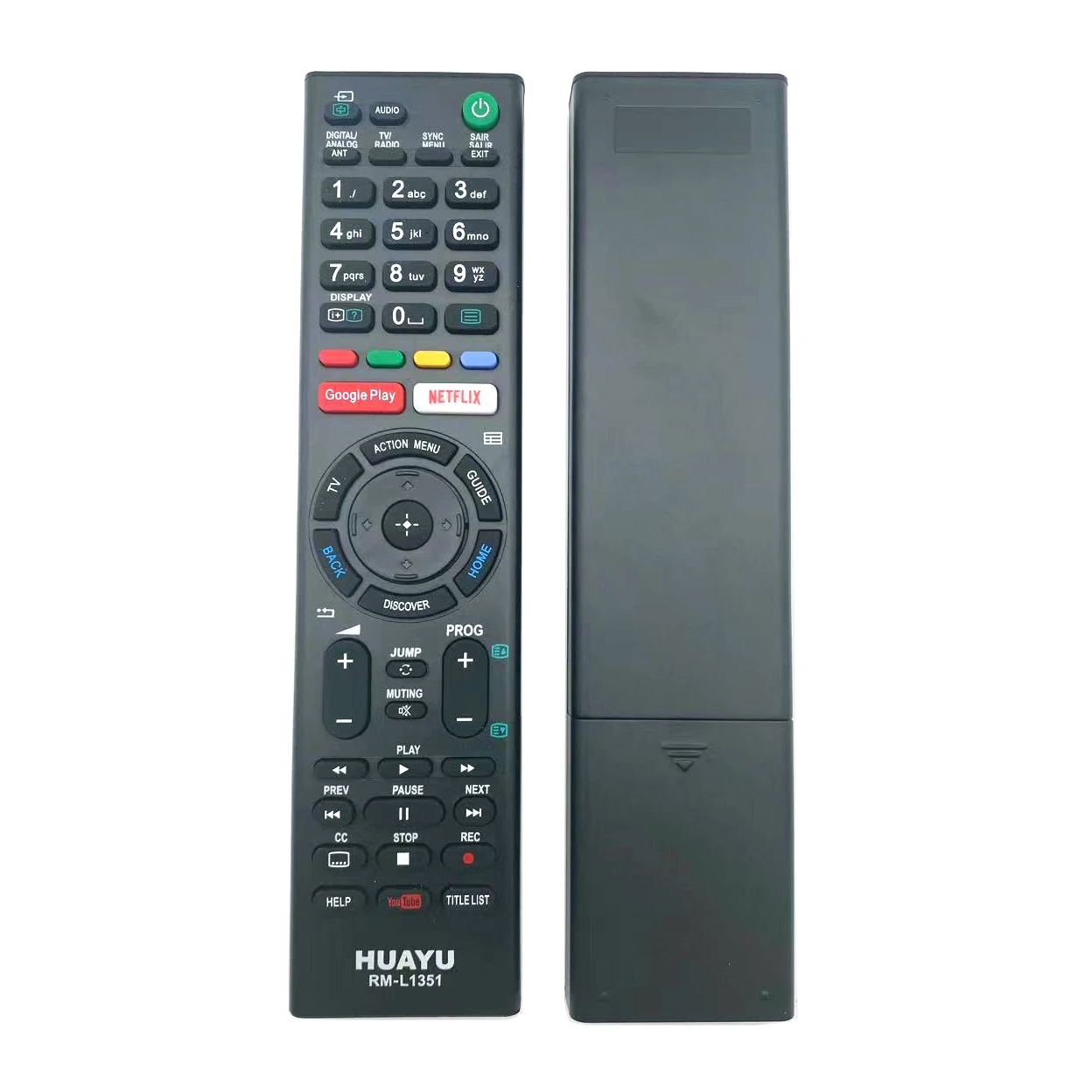 UNIVERSAL REMOTE CONTROL FOR SONY 4K Hdr Ultra Hd TV'S Google/Play NETFLIX You/tube HUAYU RM-L1351 | Электроника
