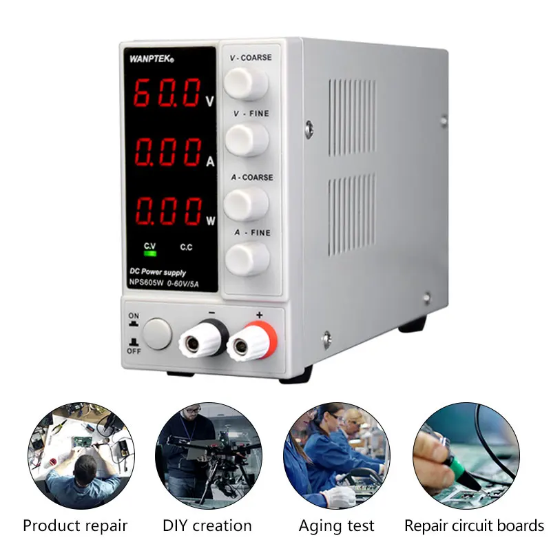 Dc Laboratory 30v 10a Mini Switching Regulated Lab Adjustable Dc Power Supply With Stabilizer