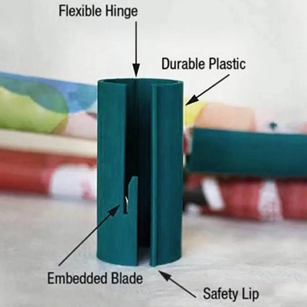 Раздвижные упаковочные бумажные ножи рулон оберточной бумаги для резки цилиндрической высококачественной бумаги