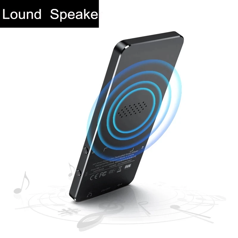 Player com Bluetooth Portátil de Alta 4 para a Música Mp4 e Mp3 Hi-fi Rádio fm Record Alto-falante Fidelidade Áudio Vídeo Leitor Txt Lecteur mr mp 3 - Image 6
