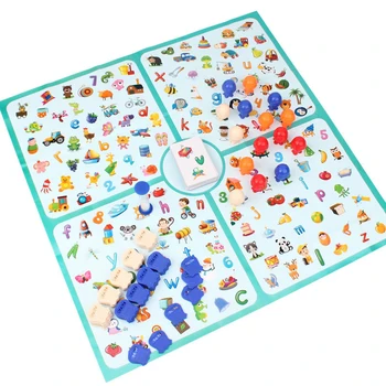 

Toys Brain Training For Children Learning Education Game Intelligence Family Multiplayer Kids Detectives Fun Looking Chart Board