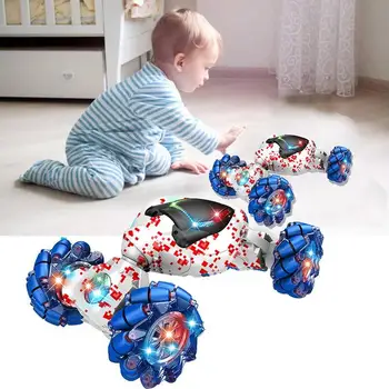 

Gesture Sensing Remote Control Stunt Car Toy RC Car Twisting Vehicle Toys With Lighting Music RC Car Toy For Kids Birthday Gift