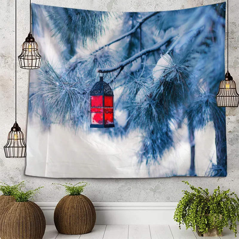 

Tapestry Wall Hanging Bed Spread Beach Towel Table Cloth Yoga Mat MERRY CHRISTMAS large size
