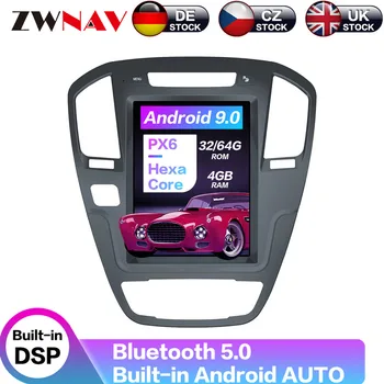 

Android 9 64+4G Tesla With DSP Carplay Car Multimedia Player Stereo For OPEL Insignia 2008-2013 Auto Radio GPS Navigation