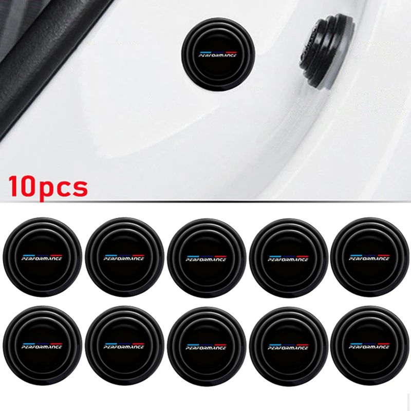 10Pcs Silicone Car Styling Door Anti-shock Soundproof Sticker For BMW Series 1 F20 F21 E82 E88 E81 E87 F40 F44 F45 F46 F22 F23 M |