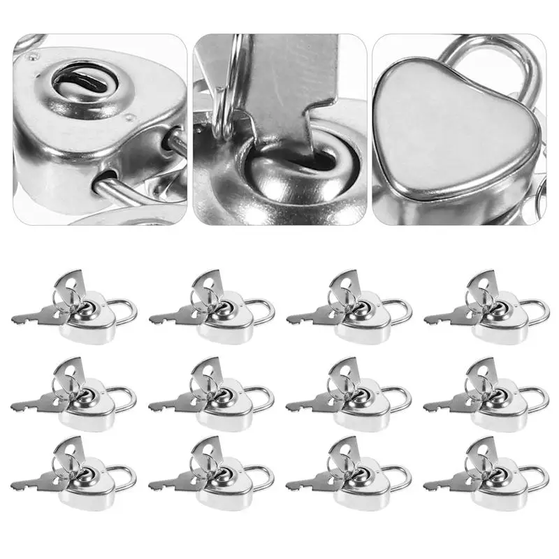 Cadenas - QQMORA - Cadenas En Forme De Cœur - Portable - Idéal Pour