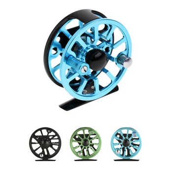 

7/8 WF CNC Machined Aluminum Alloy Fly Fishing Reel 2+1BB Fly Reels Right/Left-Handed