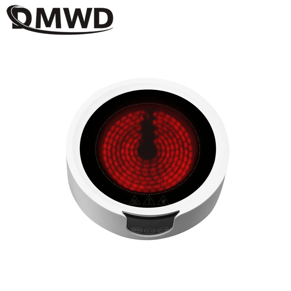 DMWD Household Electric Ceramic Stove Desktop Water Heater Tea Brewing Stove Tea Maker Portable Heating Plate Induction Cooker