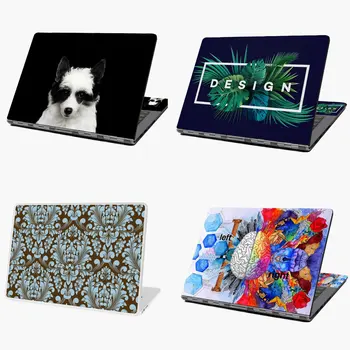 

Blue patterns Laptop skin notebook stickers for 15" 15.6" 13" 13.3" 14" computer sticker for macbook hp acer xiaomi Asus