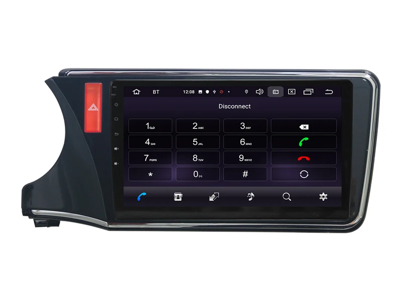 Новое поступление 10," Android 10,0 Автомобильный gps для Honda City Автомобильный Радио автомобильный мультимедийный 1080P магнитофон bluetooth навигация