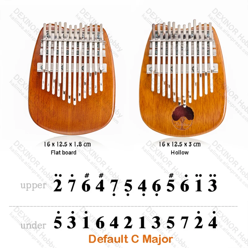 Double layer Chromatic Kalimba 24 33 