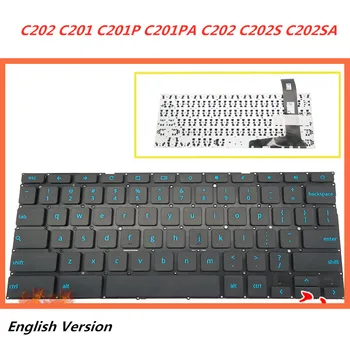 

Laptop English Keyboard For Asus C202 C201 C201P C201PA C202 C202S C202SA notebook Replacement layout Keyboard