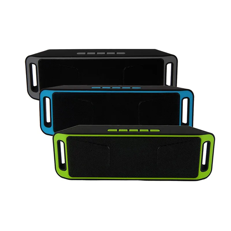 

VOBERRY New Mini Portable Bluetooth Speaker Stereo Wireless Stereo Sound Boombox Speakers with Mic Support TF AUX USB #