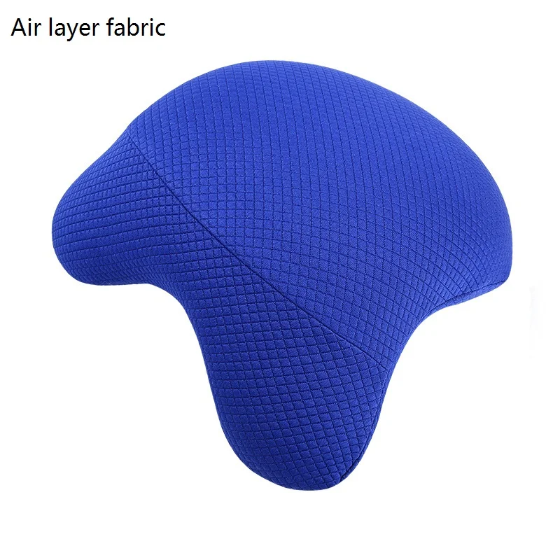 Air layer Royal blue 1 шт., 30x29x16 см, Подушка для сна, медленный отскок, ортопедическая пена с эффектом памяти, рождественский подарок, удобная для переноски, офисная, артефакт, подушка для здоровья - Цвет: Air layer Royal blue