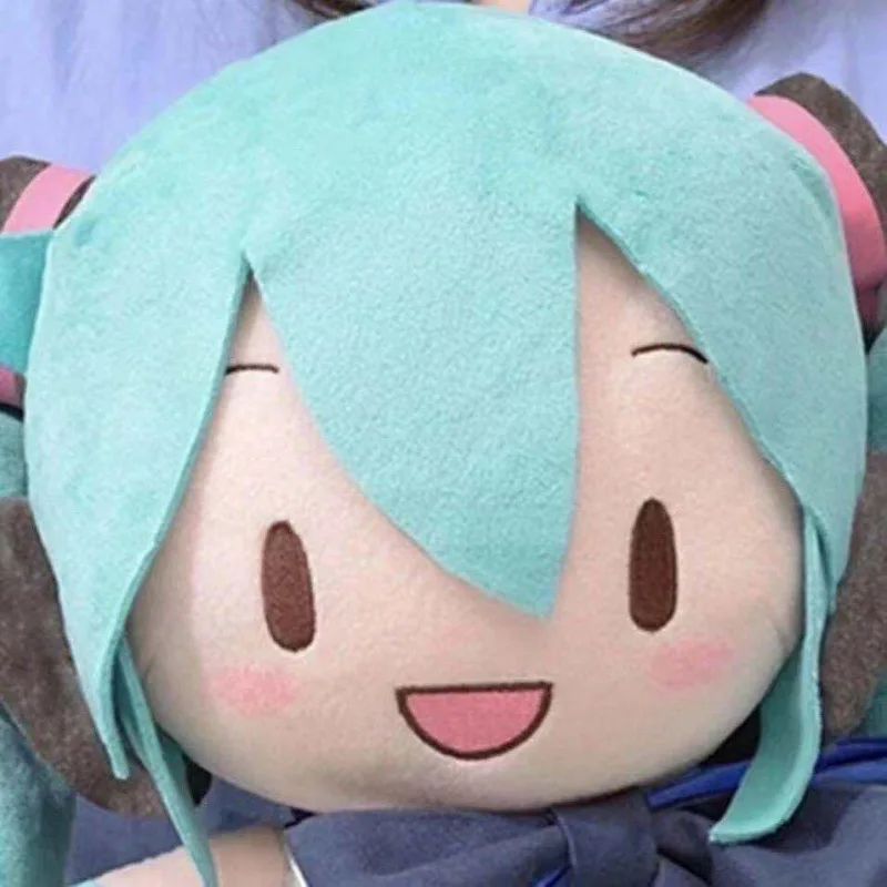 VOCALOID Miku FUFU Plush Toy Doll Pillow Collectable Anime Puppet Cute Plush Doll Baby Toys Party Christmas Gift