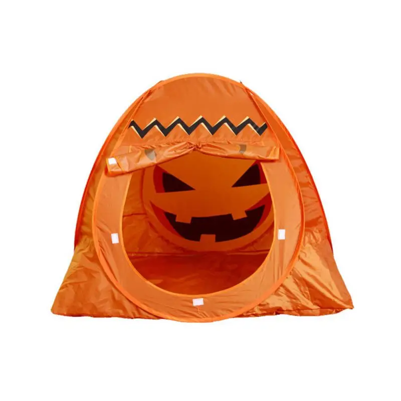 Хэллоуин Праздник палатка для установки внутри и вне помещения реквизит вечерние Тыква Лицо интерактивная игрушка палатка детская печать складной