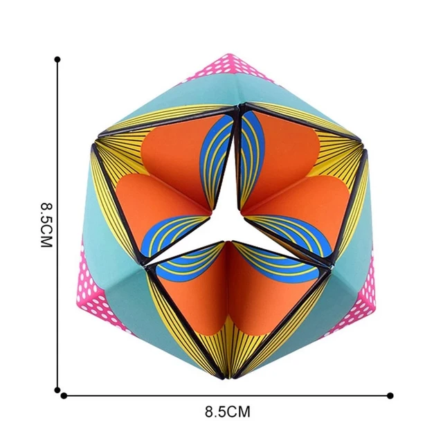 New Infinity Flip Magic Cube Figet Toys Puzzle AntiStress Decompression Toy Adult Children Relieve Stress Fingertip Puzzles Cube 2