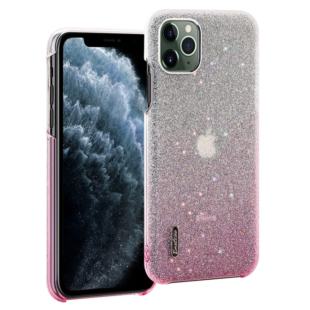 Роскошные Стразы с блестками чехол для телефона iPhone 11 11Pro порошок блестки Алмазная крышка fo iPhone 11 Pro Max