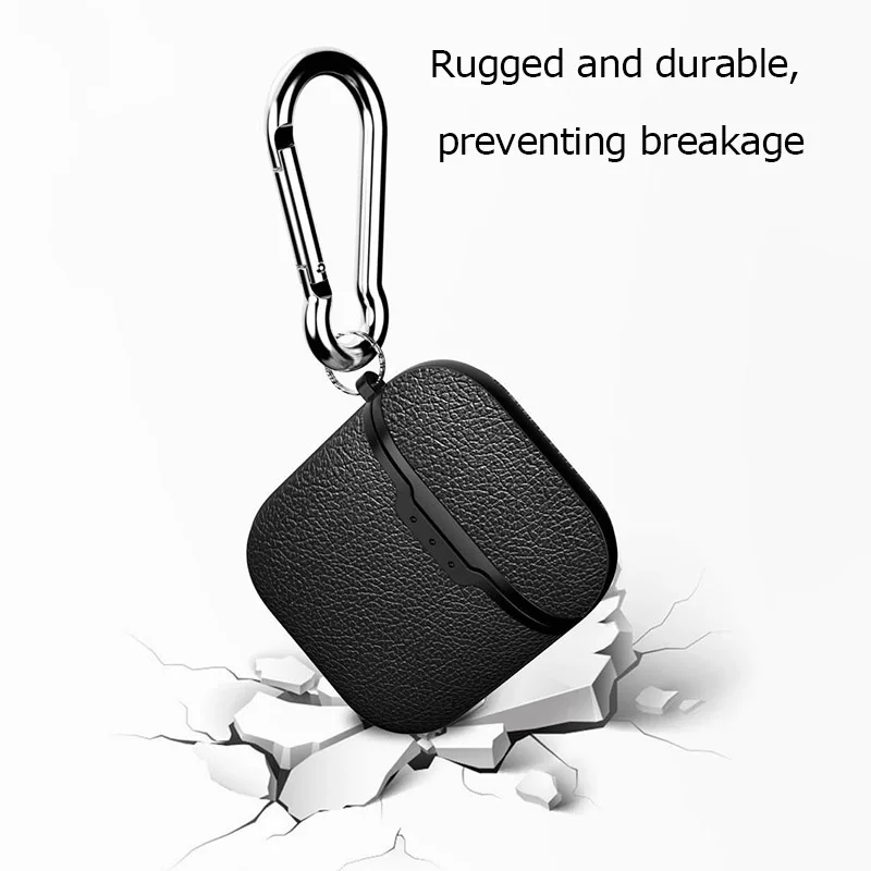 Силиконовый чехол личи с крючком для Airpods 2 Чехол беспроводной Bluetooth чехол для наушников Чехол Для Air Pods 2 Аксессуары для наушников
