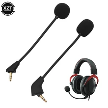 Сменный игровой микрофон 3,5 мм для Kingston HyperX Cloud 2 II X Core Pro Silver Cloudx Alpha S Cloud9 9 C9 игровая гарнитура Сменный игровой микрофон 3,5 мм для Kingston HyperX Cloud 2 II X Core Pro Silver Cloudx Alpha S Cloud9 9 C9 игровая гарнитура