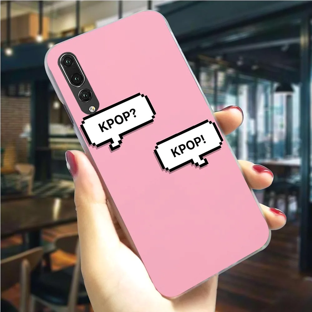 K поп Kpop жесткий чехол для телефона для huawei Honor 9X крышка 6A 7A Pro 8 9 10 Lite вид 20 Pro Y6 Y7 Y9 премьер Nova 3 3i 4 5i