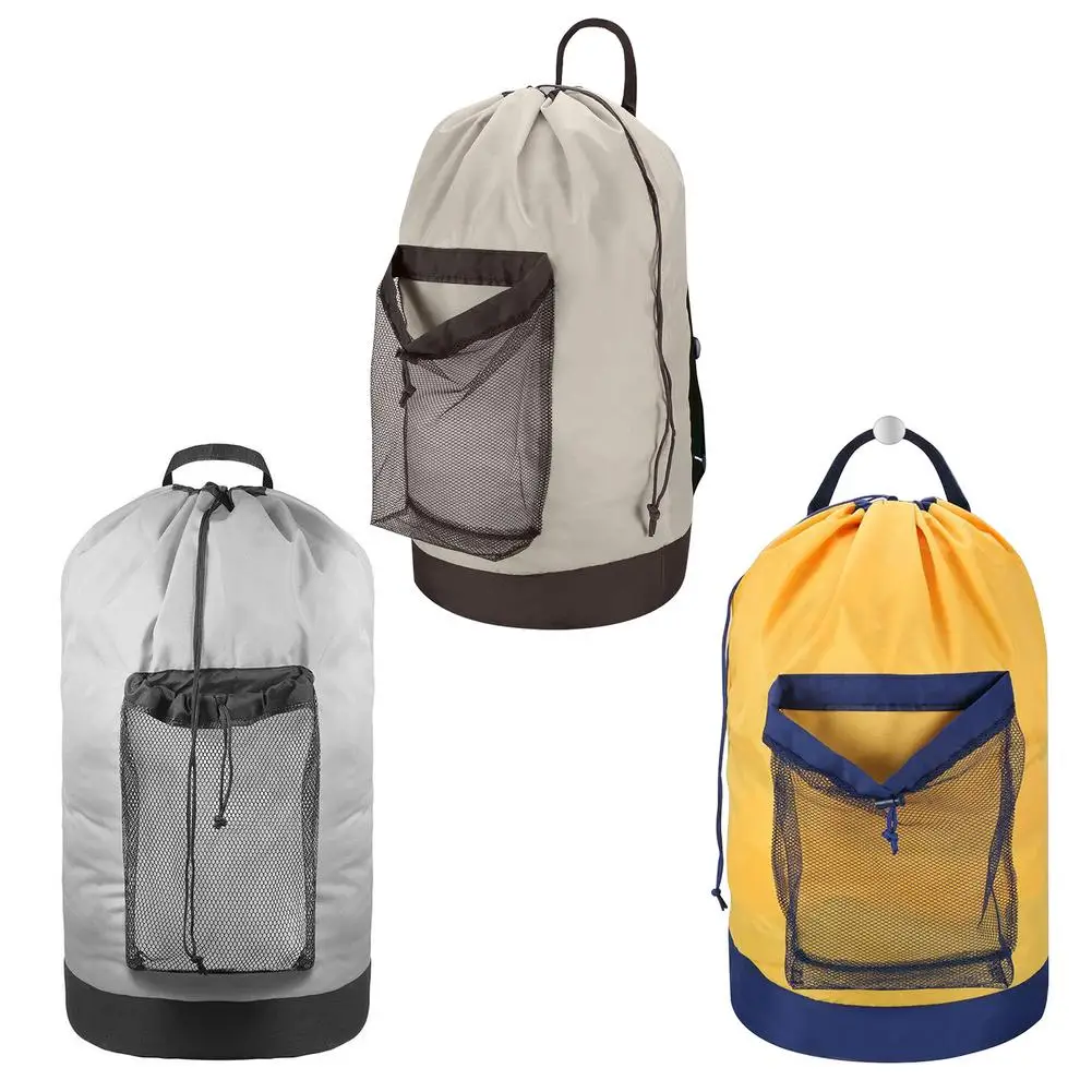 

Travel Outdoor Laundry Backpack Laundry Bag For Dirty Clothes Large Capacity Portable