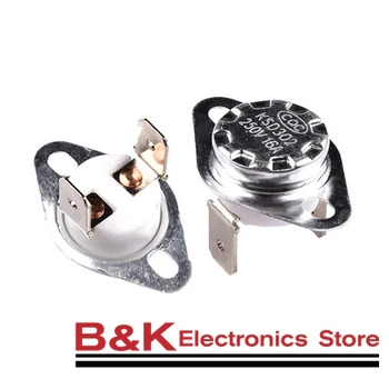 

KSD302 16A 250V 40C-150C degree Ceramic KSD301 Normally Closed opened Temperature Switch Thermostat 75C 85C 95C 120C 130C 150C