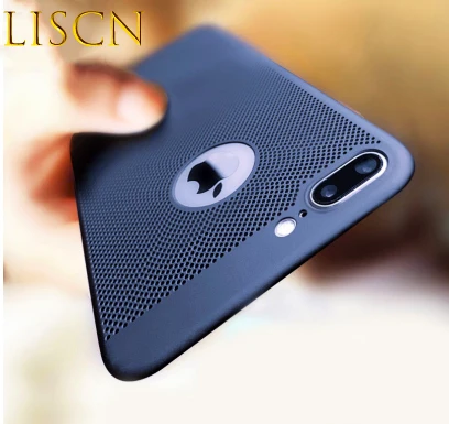 LISCN ультратонкий полый теплоотвод чехол для телефона samsung Galaxy S7 S7E S8 S8P Note 5 8 Note9 |