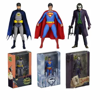 

Movie NECA Harley Quinn Jpker Batman Superman PVC Joint movement Action Figures Collectible Model Toy