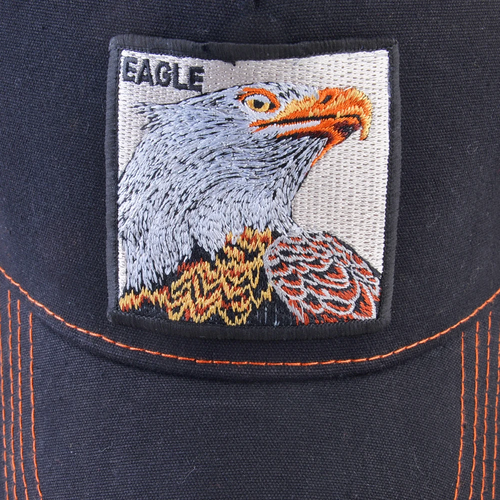 New Eagle ricamo berretti da Baseball parasole esterno Trucker