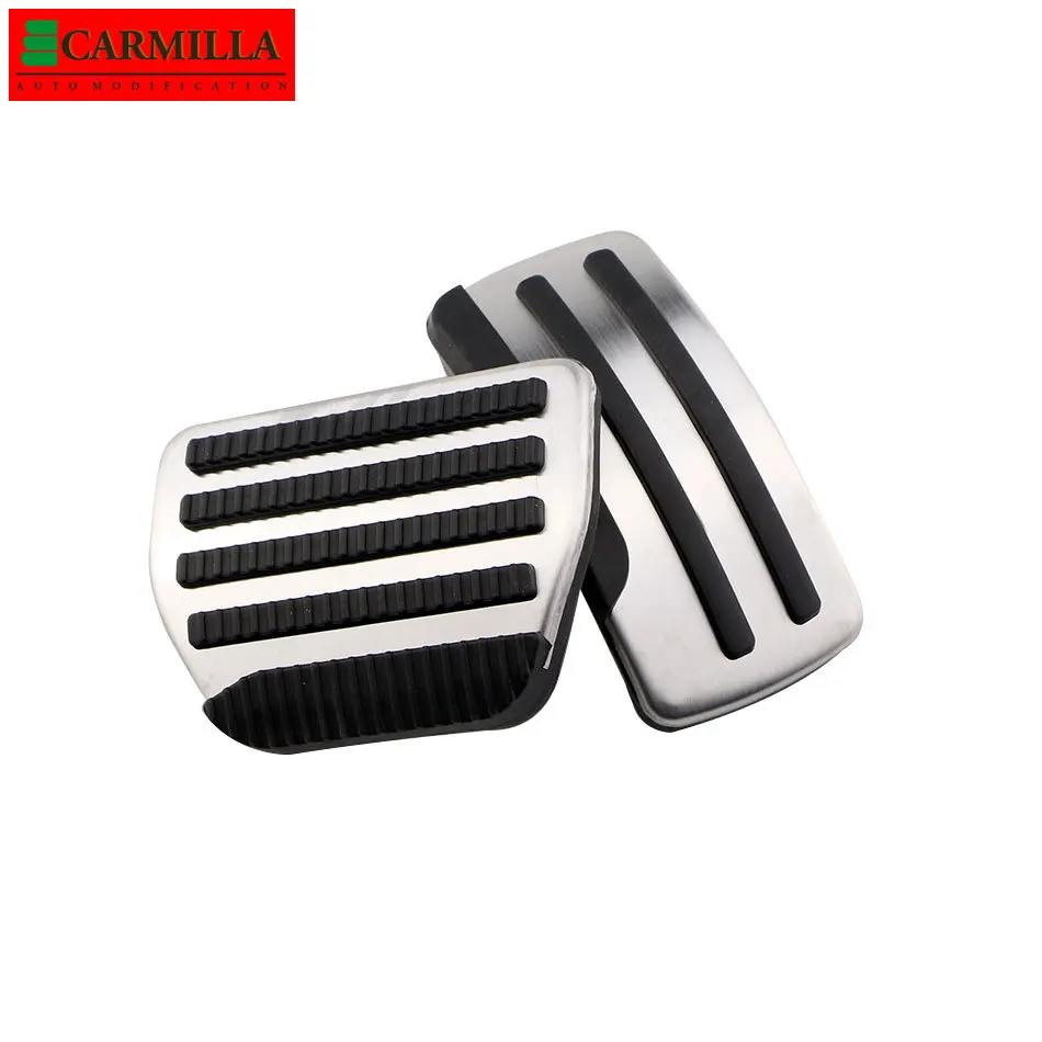 AT MT Car Pedals Stainless Steel Pedal Cover For Nissan X-Trail Xtrail T31 ROGUE Qashqai J10 Teana Altima