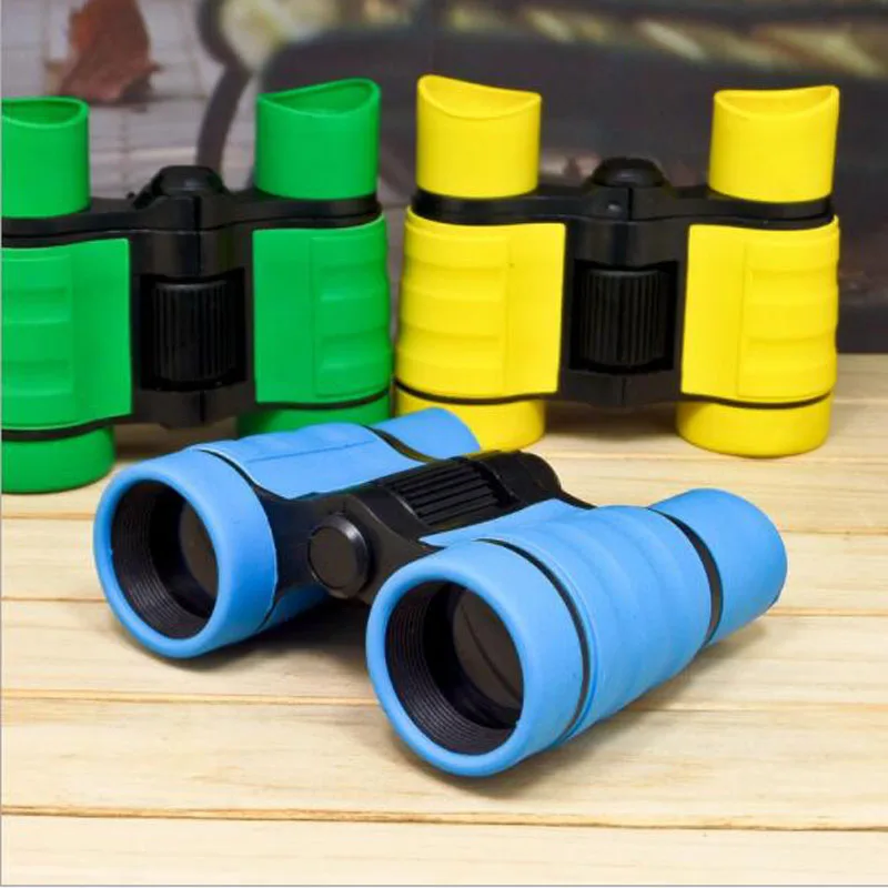 High Definition 4x30 Binoculars Children Telescope Scope Outdoor Bird-watching Hunting Hiking Shock Proof Binocular Kids Toy | Электроника