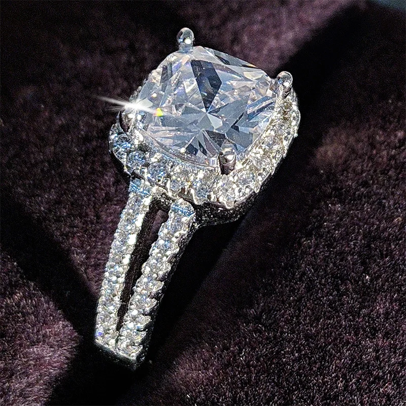 Женское кольцо из серебра 925 пробы с фианитом|925 sterling silver ring|ring fingersterling rings |