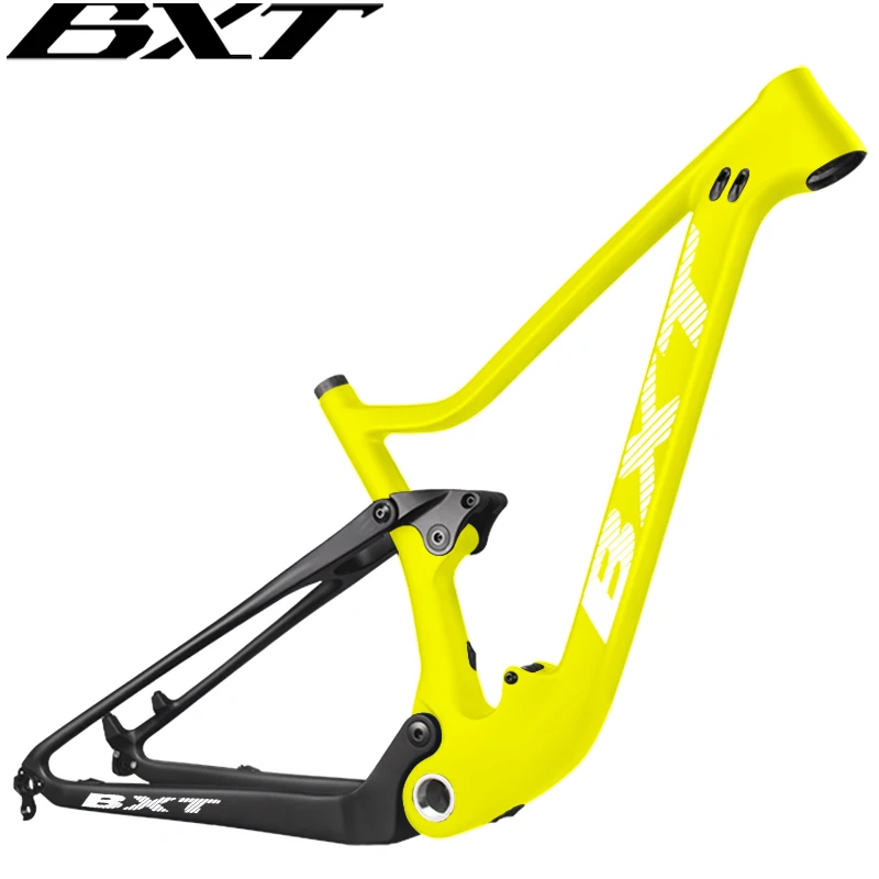 BXT полная подвеска углеродная MTB рама 29er BOOST 148 мм углеродное волокно для горного