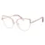 blue filter glasses 53101 Cat Eye Anti Blue Metal Brand Glasses Frames Women Optical Fashion Computer Eyeglasses blue blocker sunglasses Blue Light Blocking Glasses