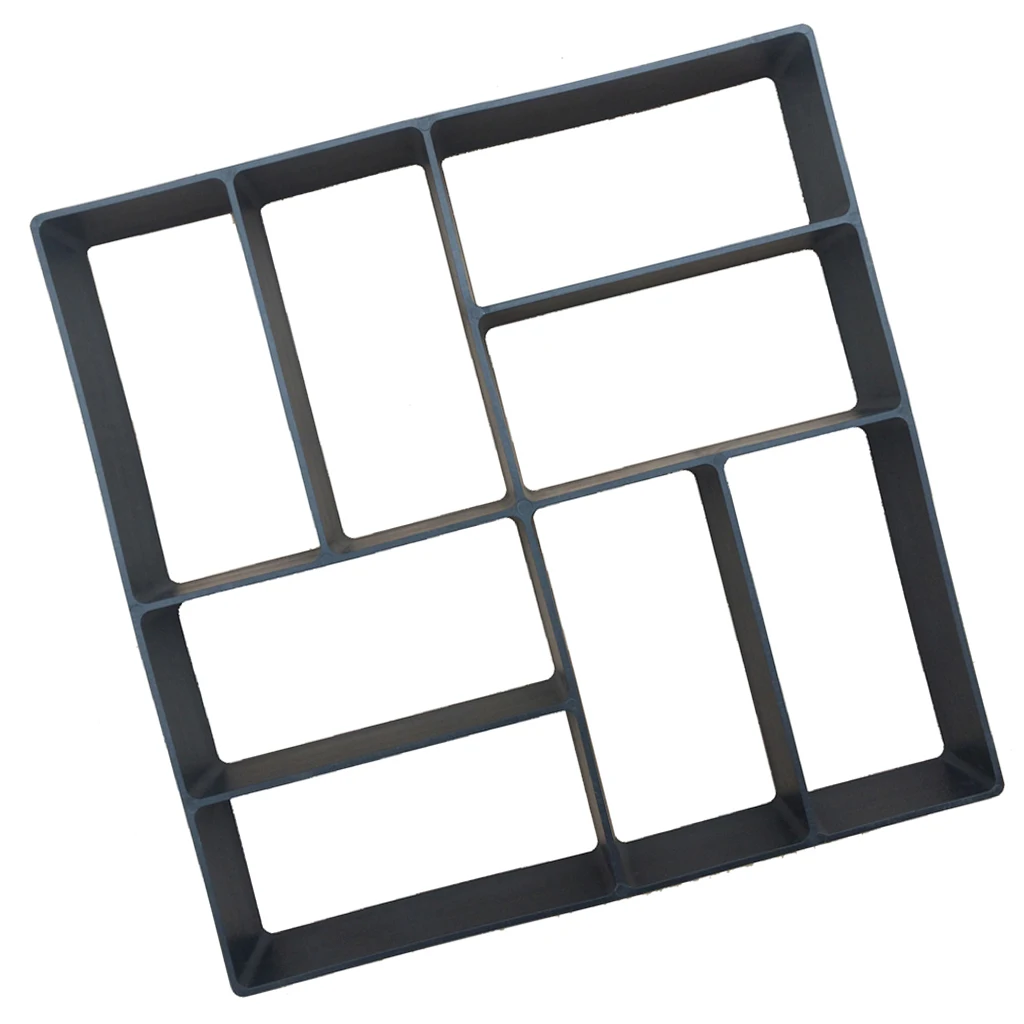 DIY Stepping Stone Block Pavement Buildings Cement Paver Path Maker Mold Garden Paving Mould DIY Path Maker DIY Stepping Stone Block Pavement Buildings Cement Paver Path Maker Mold Garden Paving Mould DIY Path Maker