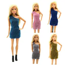 Jupe de soirée scintillante pour Barbie Blyth, 1/6 MH CD FR SD Kurhn BJD, vêtements de poupée, accessoires