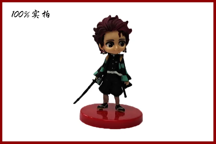 2 шт./лот аниме Demon Slayer Kimetsu no Yaiba Qposket ПВХ фигурка модель игрушки в подарок