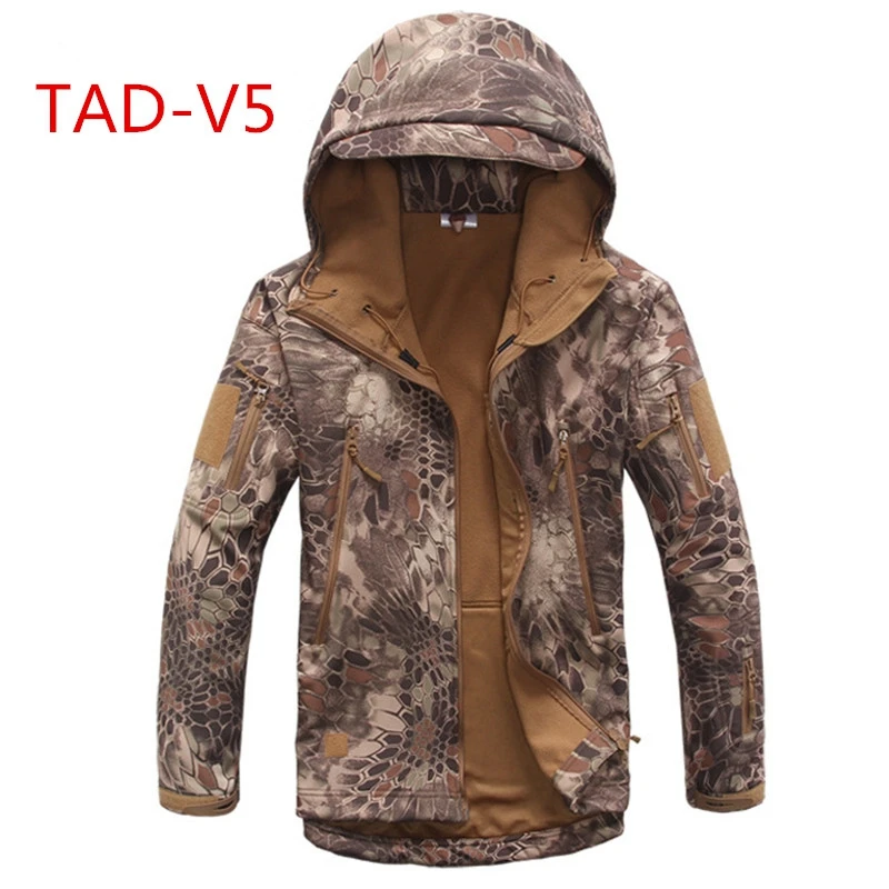 Billig Taktische Jacke Softshell Wasserdicht Winddicht Jacken Armee Camouflage Outdoor Sport Wandern Oberbekleidung Kleidung Jacke Hosen