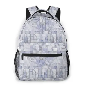 

Backpack Women Marble Pavers Pattern 2020 Bagpack Travel Backpack School Bags