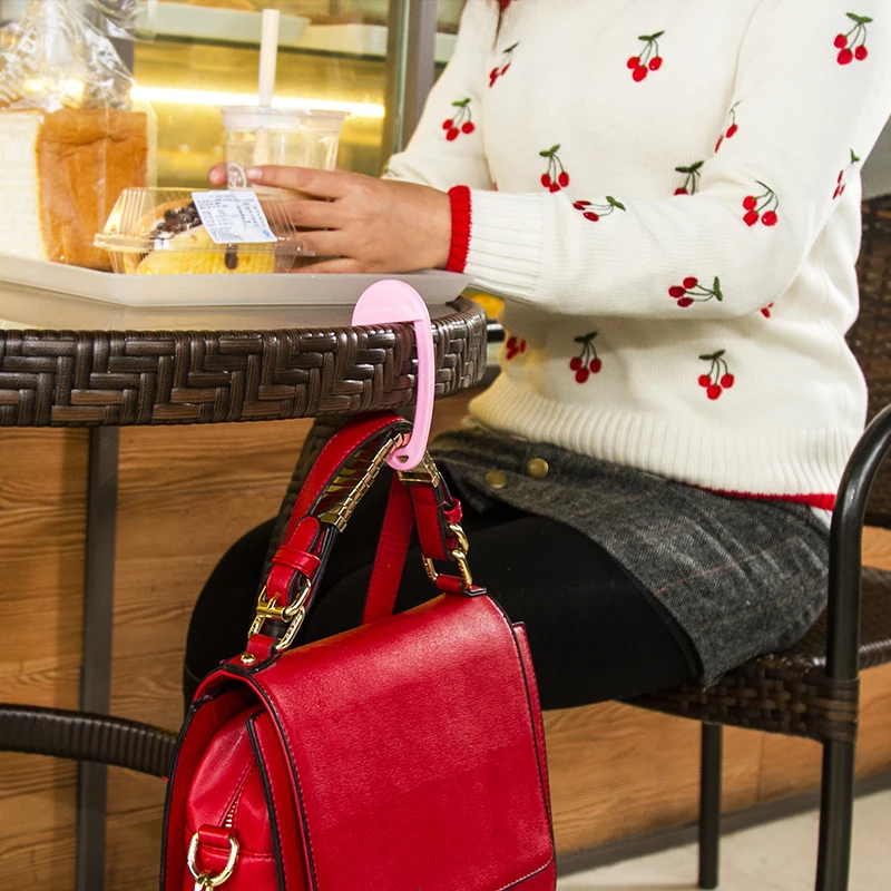 

Portable MultiColor Bag Tote Handbag Hanger Purse Table Hook Desktop Bag Hook Loadable 15 Kg Bag Hook For Women Girls Gifts